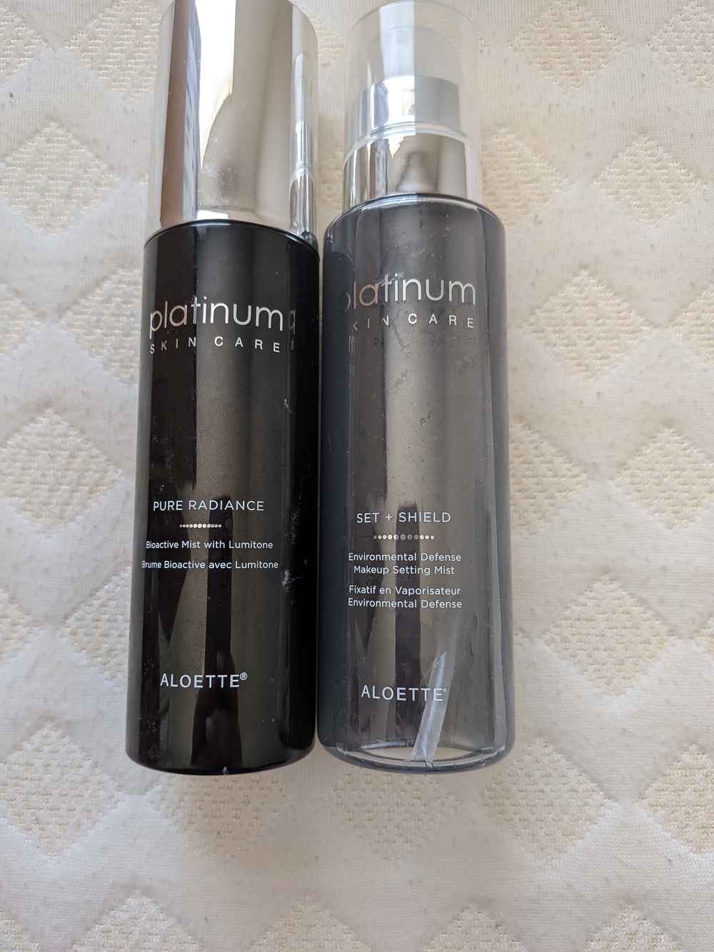 Set + Shield Makeup Setting Mist — Black